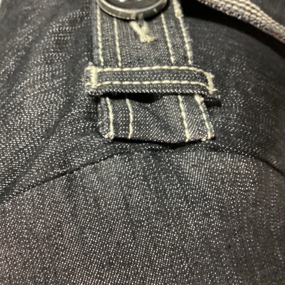 BACCINI Dark Denim Belted Coat - Picture 3 of 8